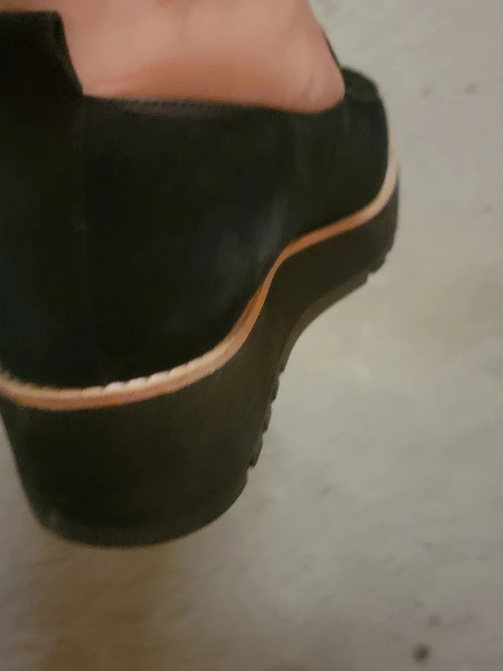 Eileen fisher Black Platform Loafers for Women - Sleek Slip-On Style 8.5